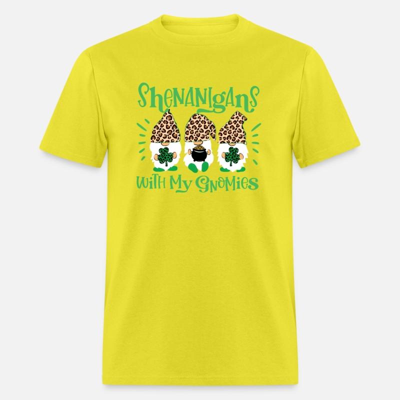 St Patricks Day Leopard Gnomes Shenanigans With My