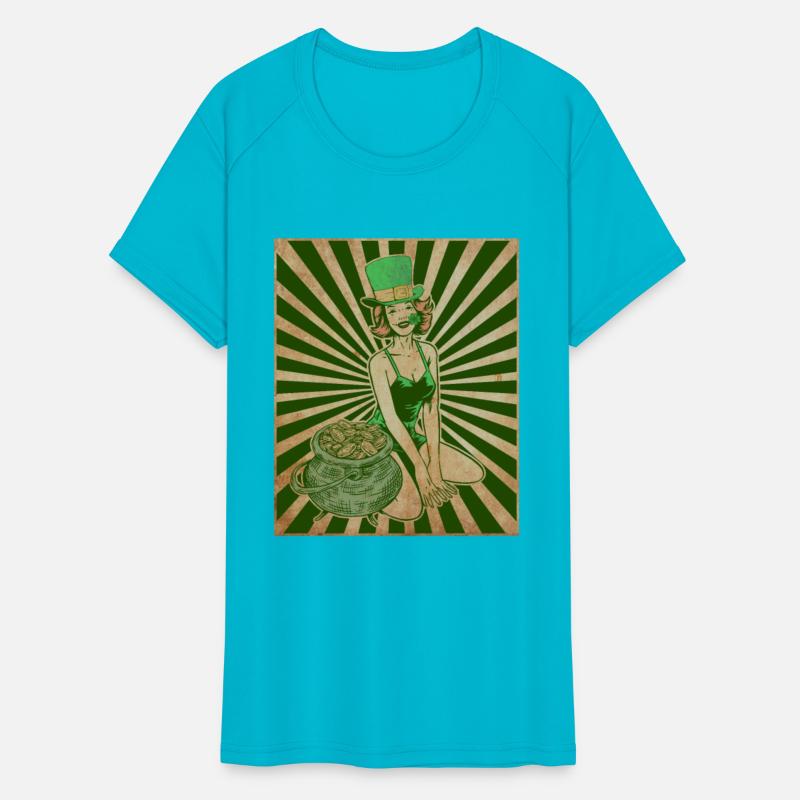 St. Patrick's Day Leprechaun Pin-Up Girl - St