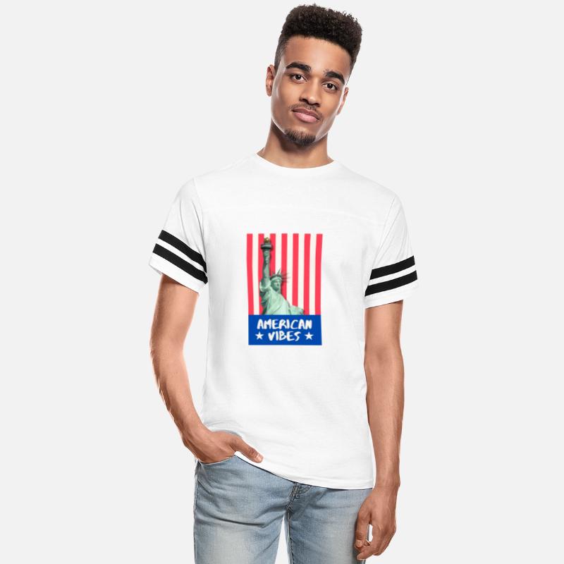 Statue of Liberty American Vibes USA Pride Art