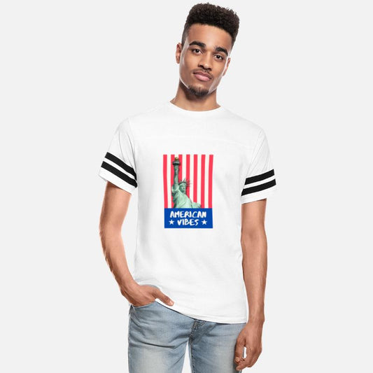 Statue of Liberty American Vibes USA Pride Art
