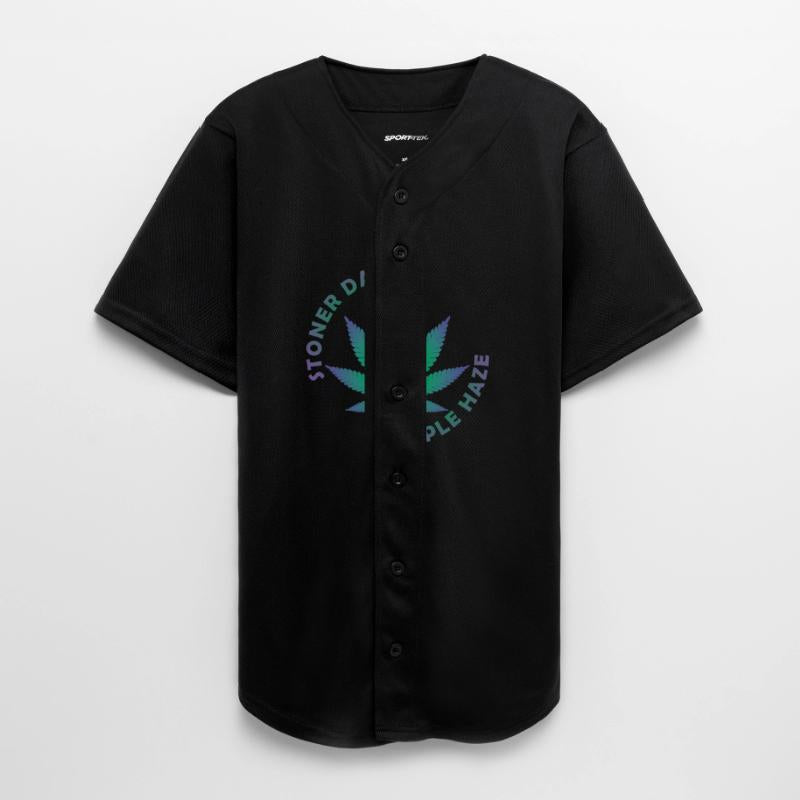 Stoner Days Cannabis Leaf Illustration