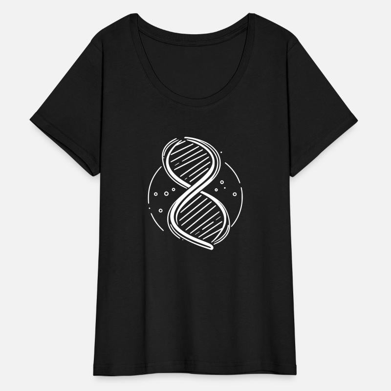 Stylish DNA helix modern fashion path1