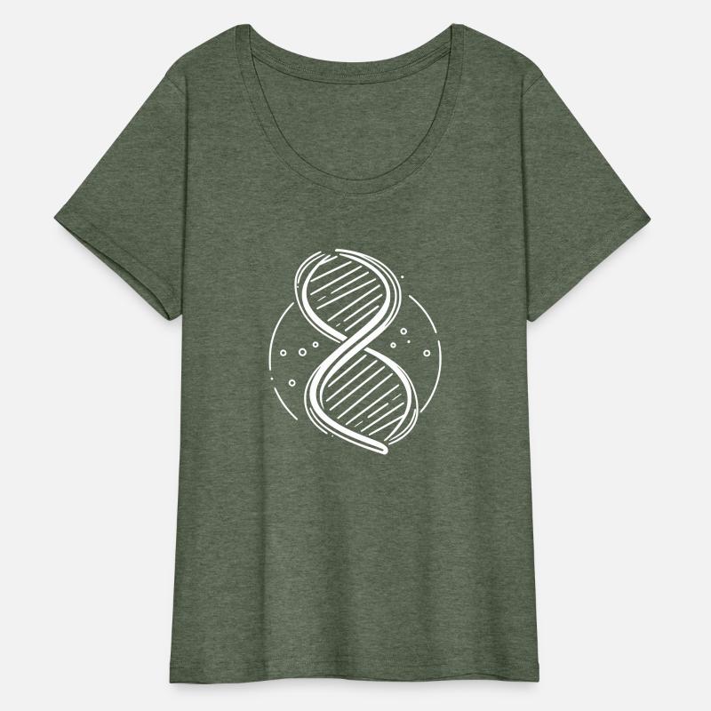 Stylish DNA helix modern fashion path1