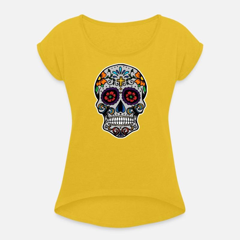 Sugar Skull Mexican Culture Day of the dead Grey