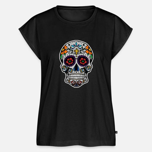 Sugar Skull Mexican Culture Day of the dead Grey