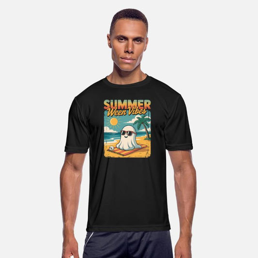 Summerween Vibes Ghost Funny Summer Halloween