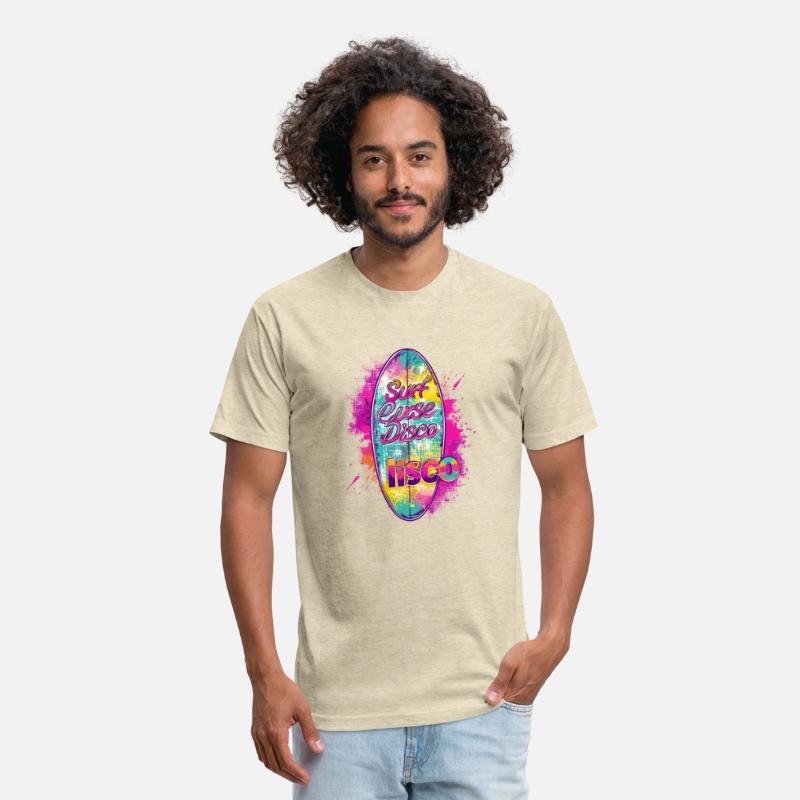 Surfboard with Surf Curse Disco