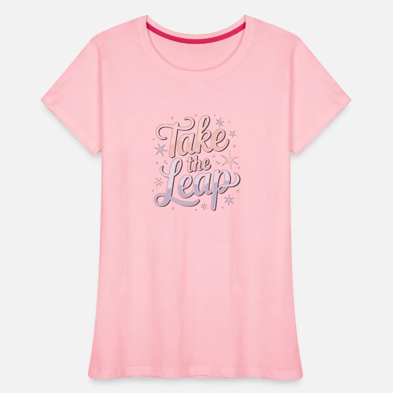 Take the leap a life motivational saying