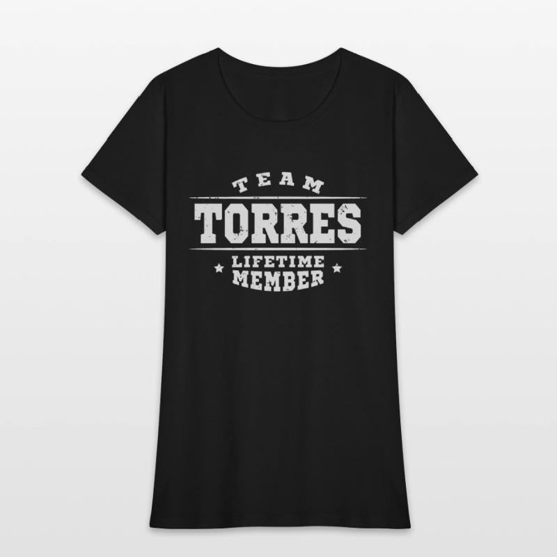 Team Torres Lifetime Member - Surname Family Name