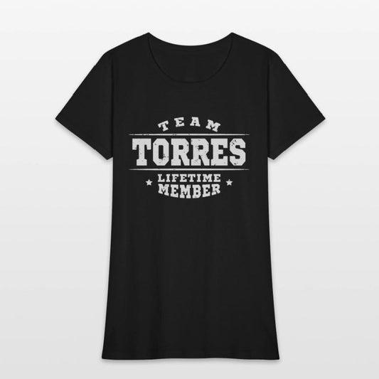 Team Torres Lifetime Member - Surname Family Name