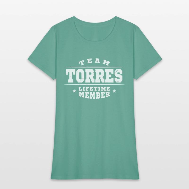 Team Torres Lifetime Member - Surname Family Name