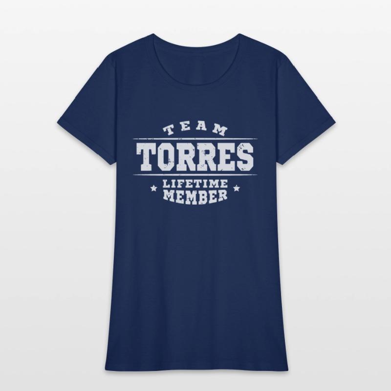 Team Torres Lifetime Member - Surname Family Name