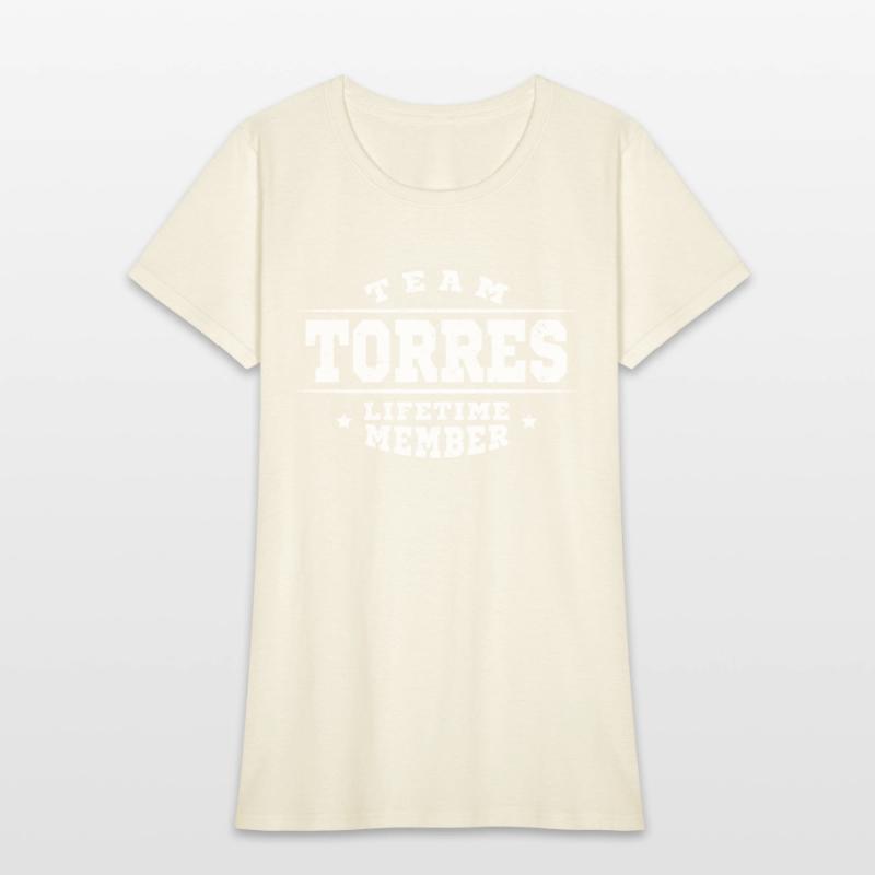 Team Torres Lifetime Member - Surname Family Name