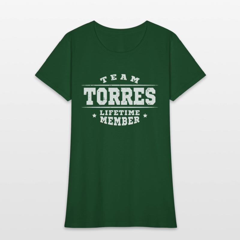 Team Torres Lifetime Member - Surname Family Name