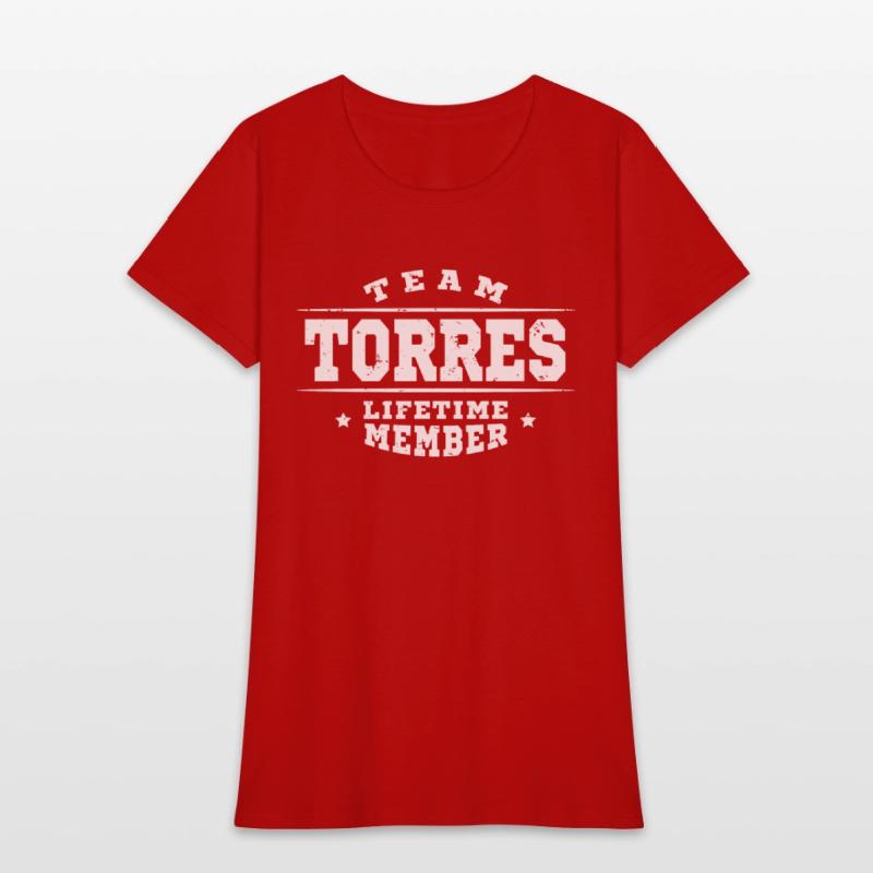 Team Torres Lifetime Member - Surname Family Name