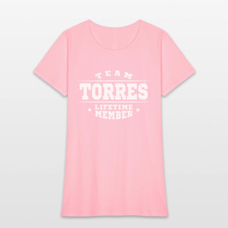 Team Torres Lifetime Member - Surname Family Name