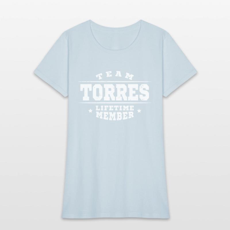 Team Torres Lifetime Member - Surname Family Name