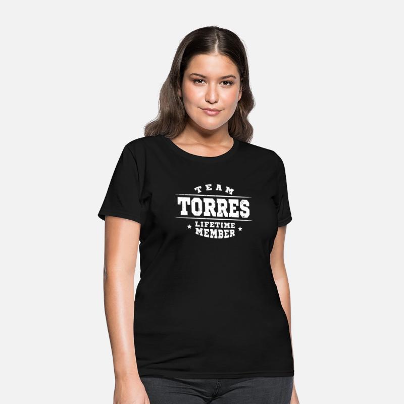 Team Torres Lifetime Member - Surname Family Name