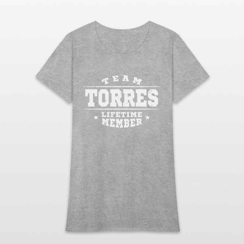 Team Torres Lifetime Member - Surname Family Name