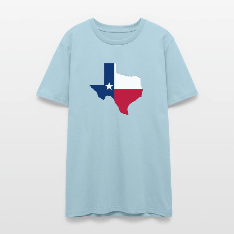 Texas State Flag Map