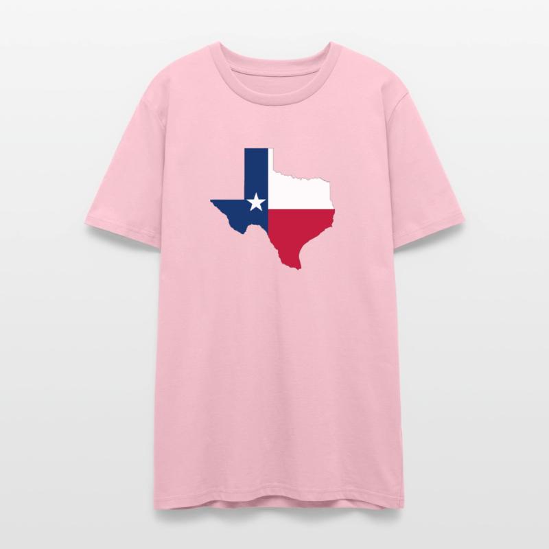 Texas State Flag Map