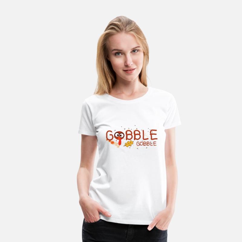 Thanksgiving Gobble Shirt Funny Turkey Graphic