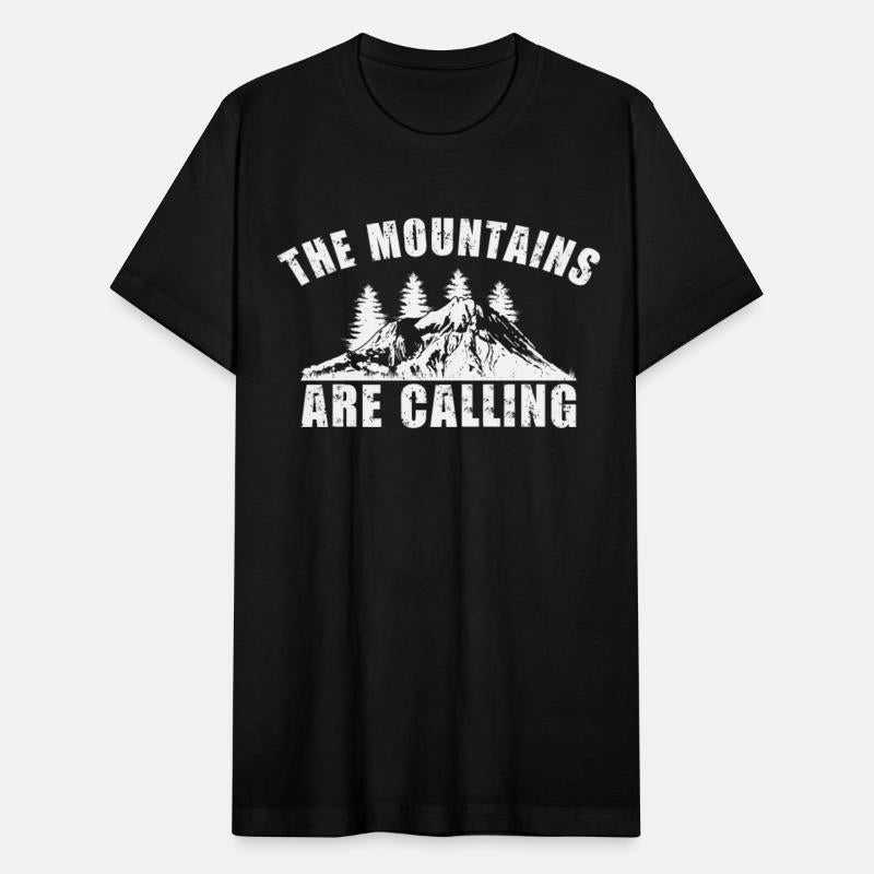 The Mountains are Calling Outdoor Mountain Hiking