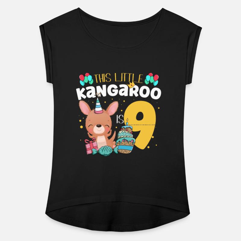 This Little Kangaroo Is 9 Animal Happy Birthday