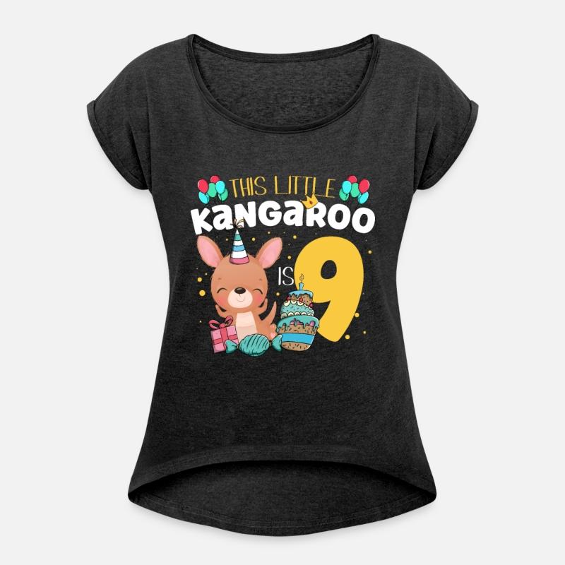 This Little Kangaroo Is 9 Animal Happy Birthday