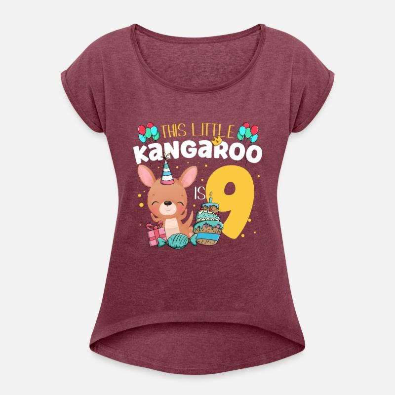 This Little Kangaroo Is 9 Animal Happy Birthday