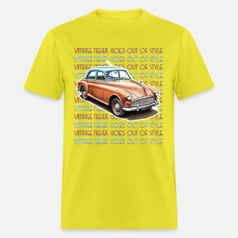 Timeless Morris Oxford – Vintage Car Illustration