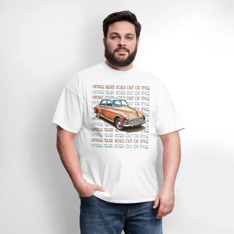 Timeless Morris Oxford – Vintage Car Illustration