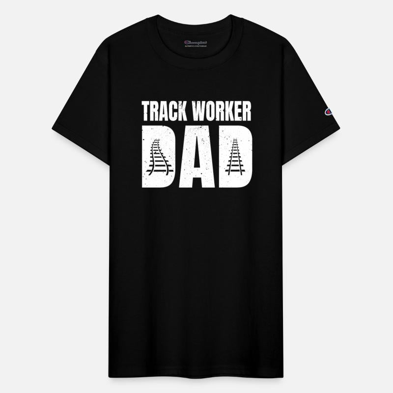 Track Worker Dad Outfit Father's Day