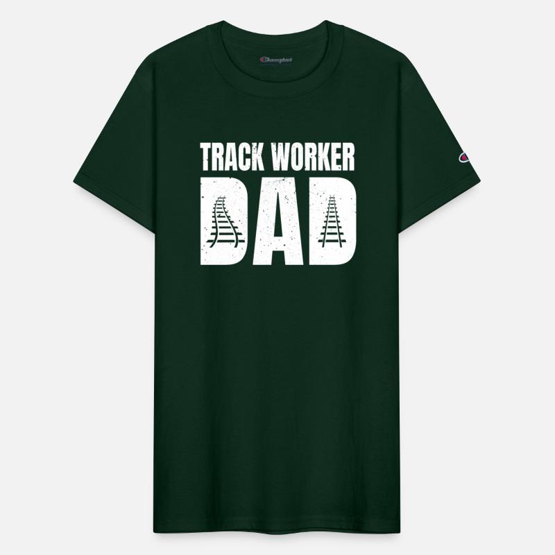 Track Worker Dad Outfit Father's Day
