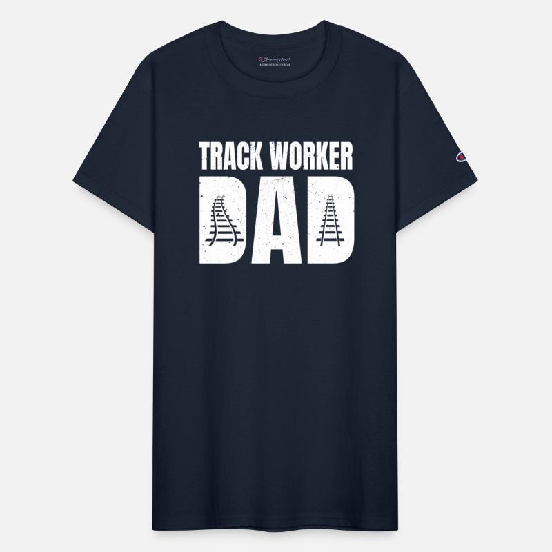 Track Worker Dad Outfit Father's Day