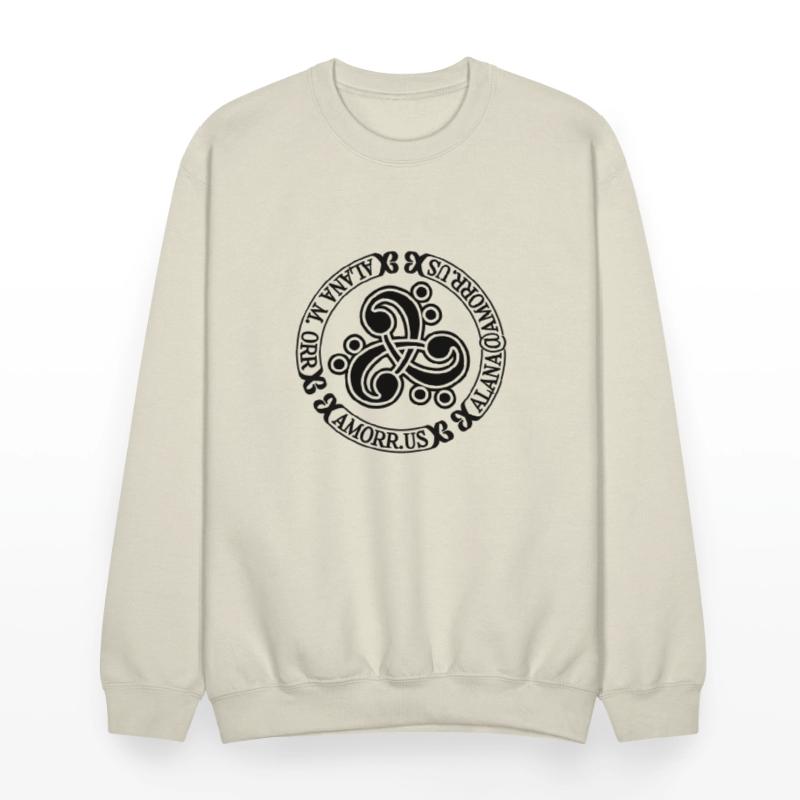 Triple Bass Clef Celtic Knot Logo Alana Orr AMORR