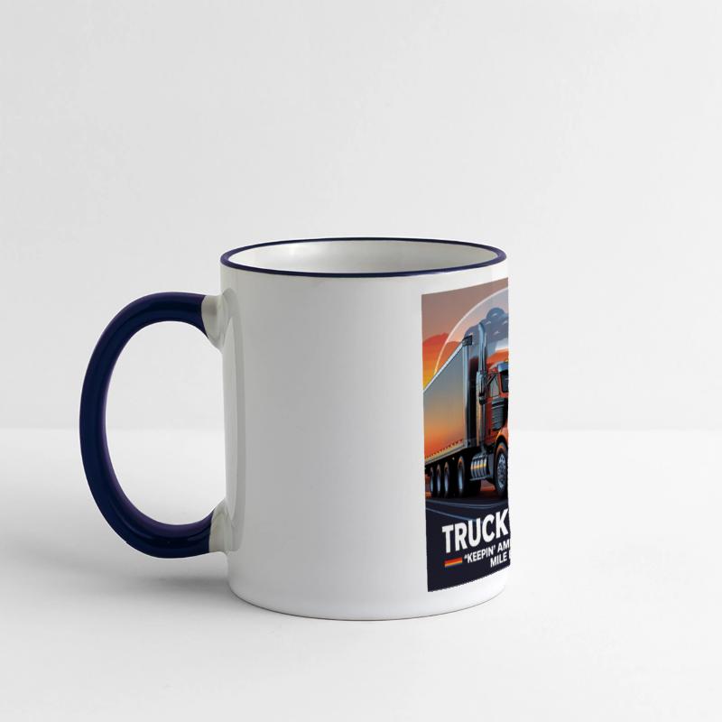 Truck Driver T-Shirt Keepin' America Rollin'