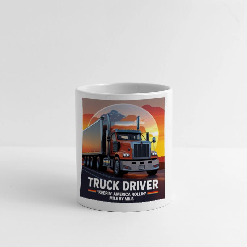 Truck Driver T-Shirt Keepin' America Rollin'