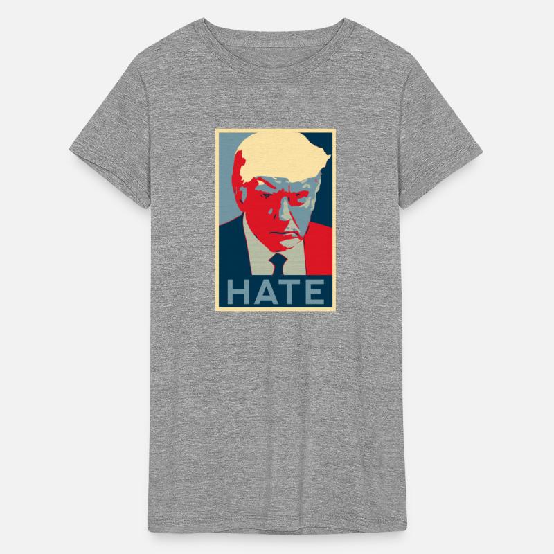 Trump mug shot Obama HOPE poster style