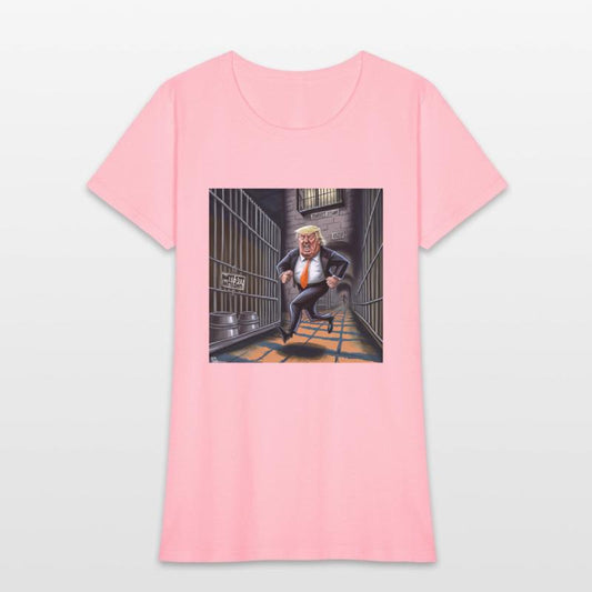 Trump running from Prison T-Shirts Design