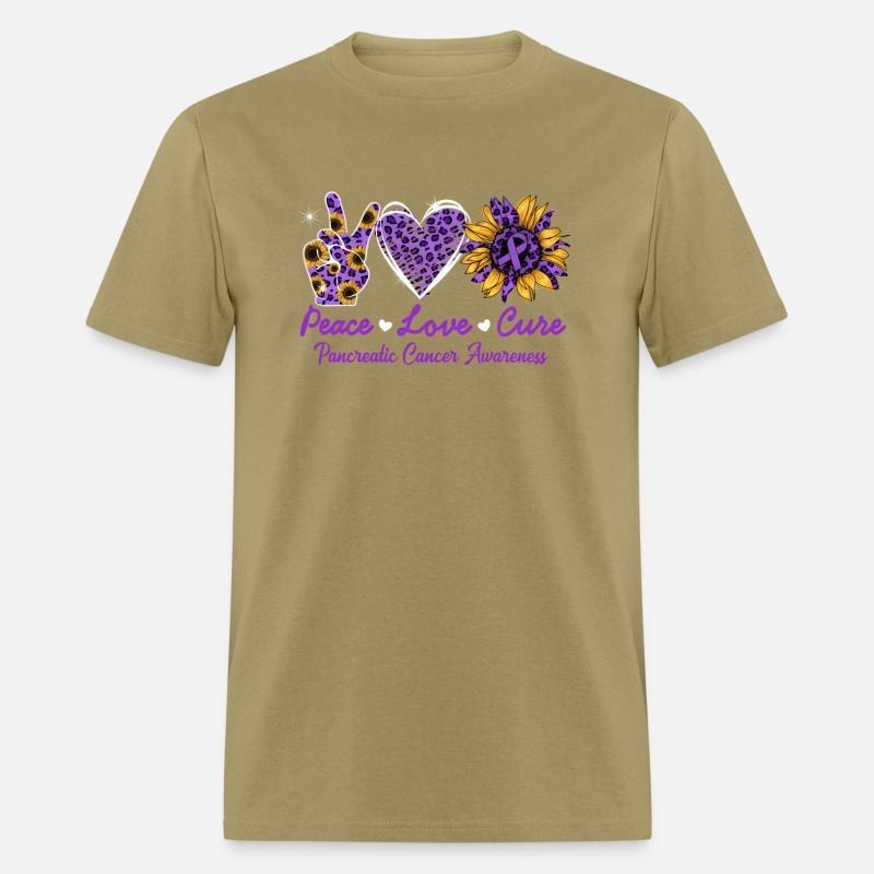 Tu Sunflower Ribbon Pancreatic Cancer Awareness