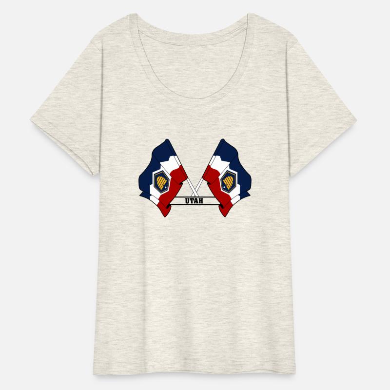 Two flags text 'UTAH'