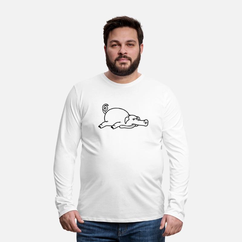 Unconscious dead pig barbecue food meat funny