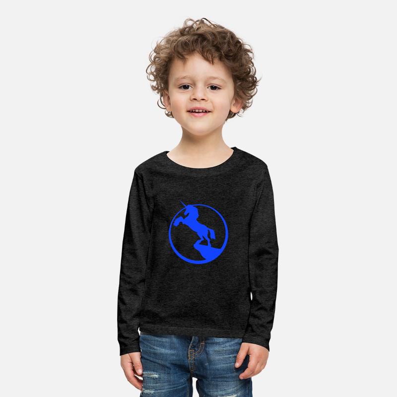 Unicorn Cliff Moon Mountain Round Night Cute Cool