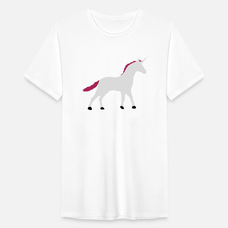 Unicorn silhouette outline shadow