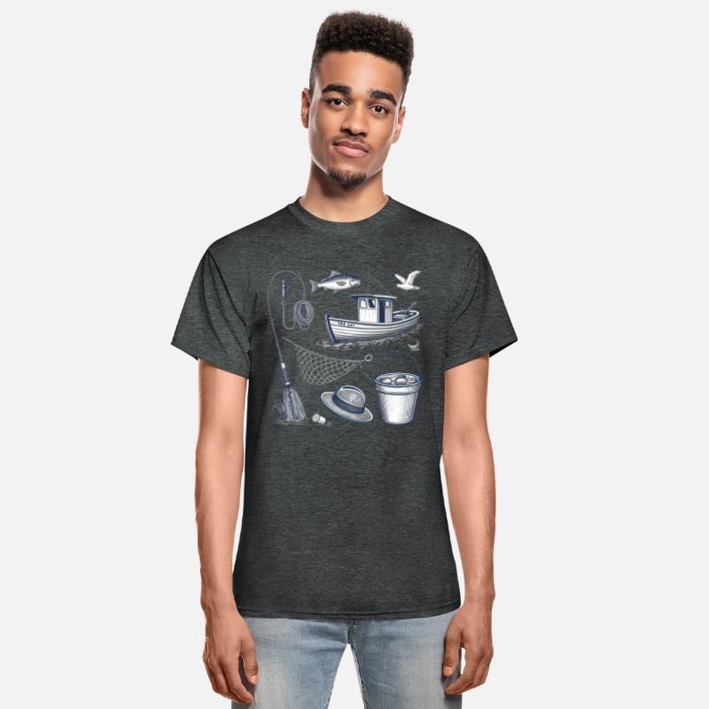 Vector illustration, nautical fishing, black,white