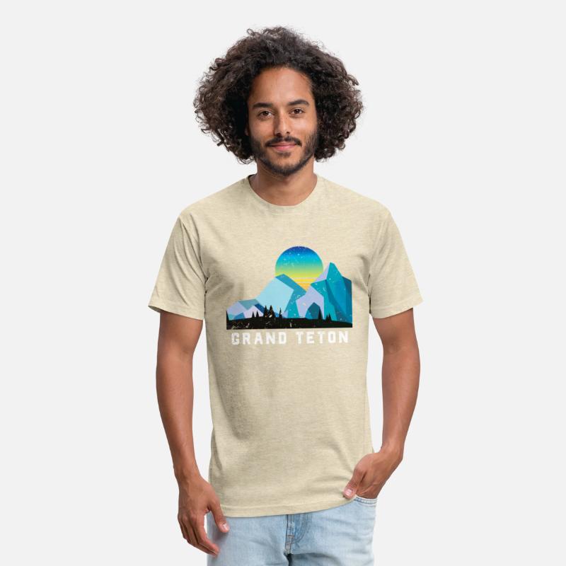 Vintage Grand Teton Retro National Park