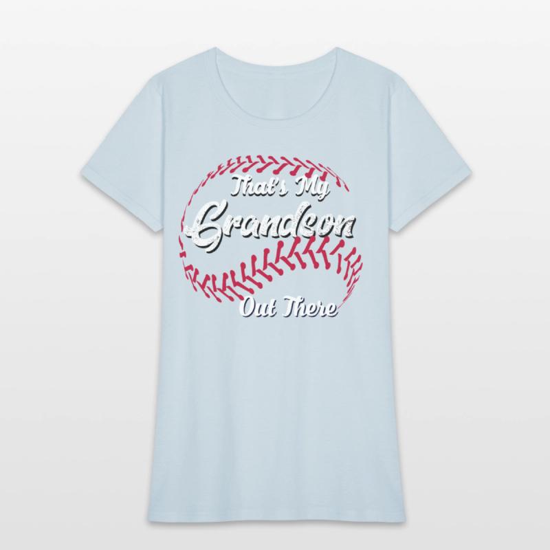 Vintage That's My Grandson Out There Baseball