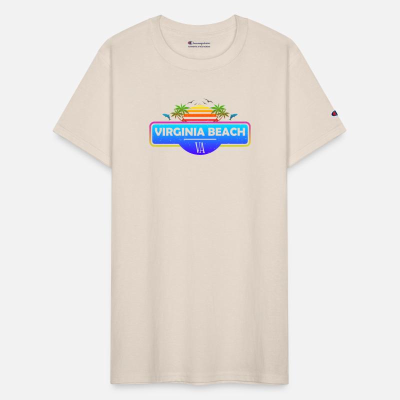 Virginia Beach, Palm Trees at Sunset