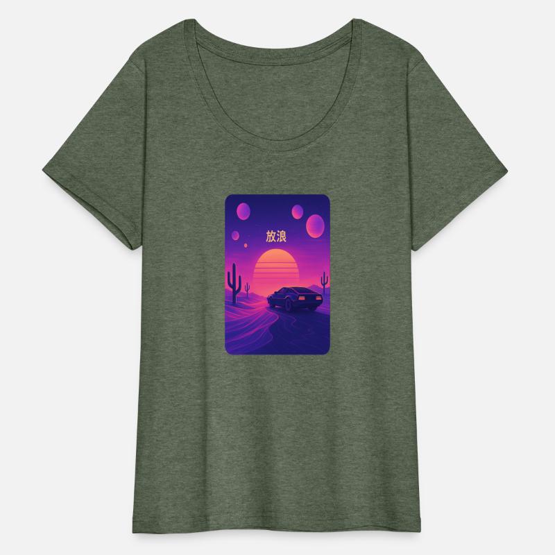 Wanderlust Drive – Retro Vaporwave Desert